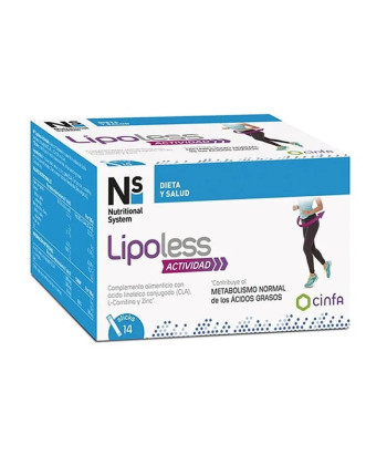 Brûlez les graisses avec Ns Lipoless Activité 14 Sticks