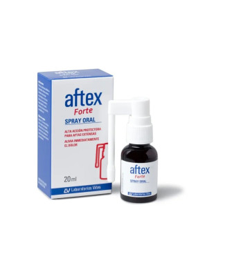 Aftex Forte Spray 20ml: Soulagement rapide des aphtes