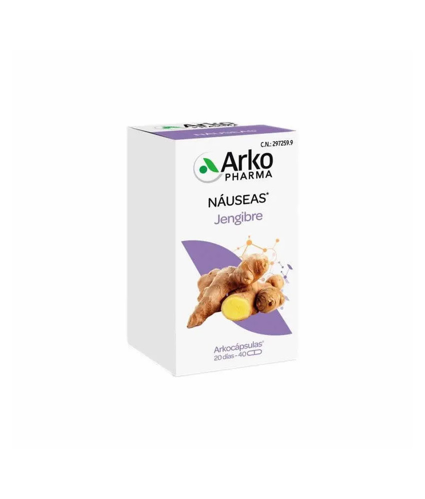 Arkocapsules Gingembre 40 Capsules - Boostez votre santé !