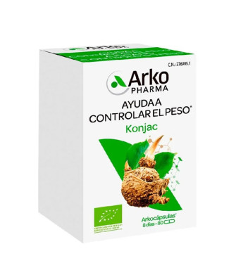Arkogélules Glucomannane: 80 Capsules pour Minceur naturelle