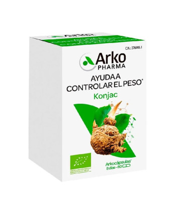 Arkogélules Glucomannane: 80 Capsules pour Minceur naturelle