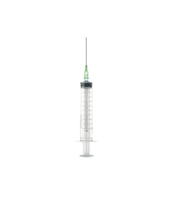 Seringue 10ml avec Aiguille 0,8x40 G21 pour Test