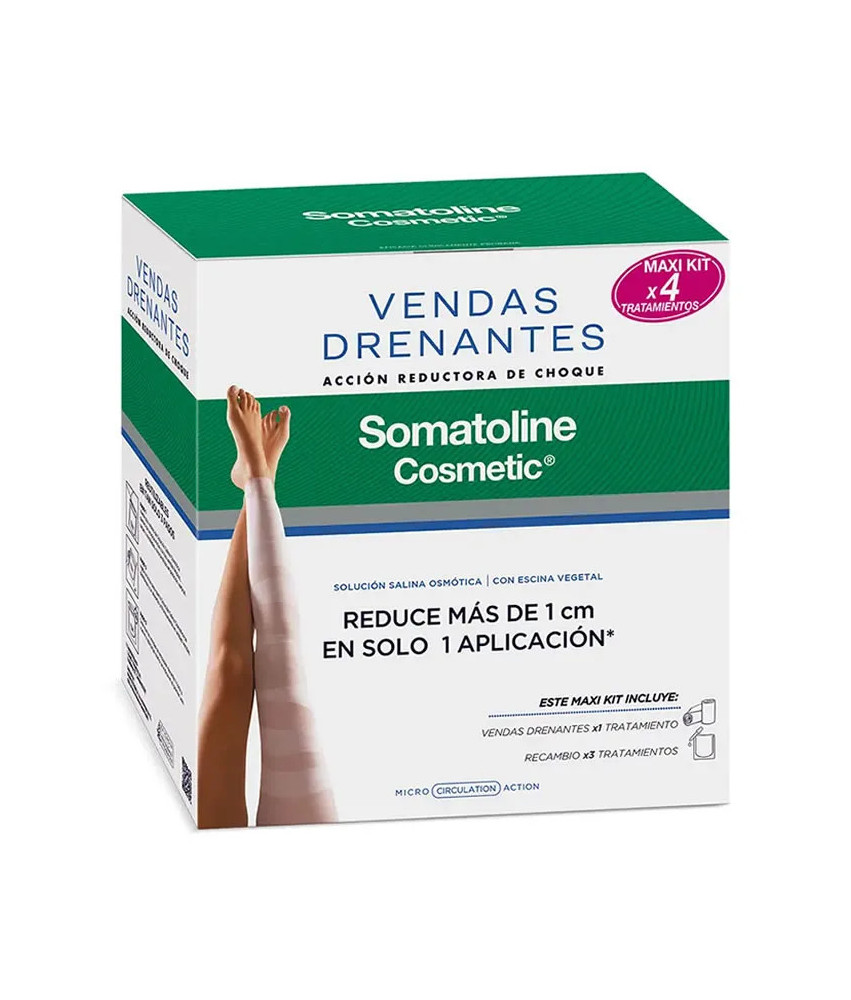 Kit 4 Bandages Somatoline Drainage Maxi Set