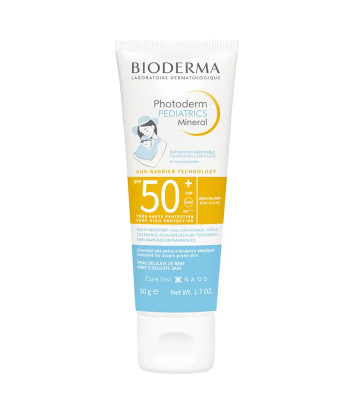 Protection solaire pour enfants avec Bioderma Photoderm Kids Mineral SPF50
