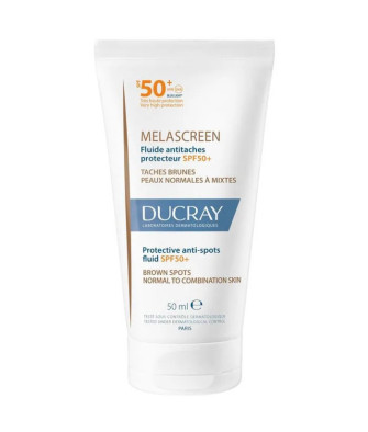 Protégez votre peau avec Ducray Melascreen Fluide SPF50+ 🌞