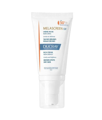 Protection solaire Ducray Melascreen UV SPF50+ pour visage