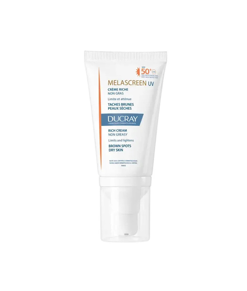 Protection solaire Ducray Melascreen UV SPF50+ pour visage