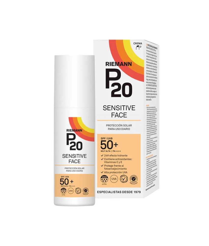 Riemann P20 Protección Solaire Visage SPF50+ 50g