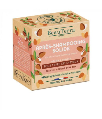 Beauterra Solide Acondicionador 50g: Soin capillaire naturel