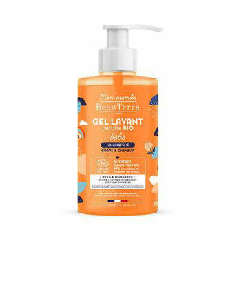 Gel Douche Bébé Bio Sans Parfum 750ml - BEAUTERRA