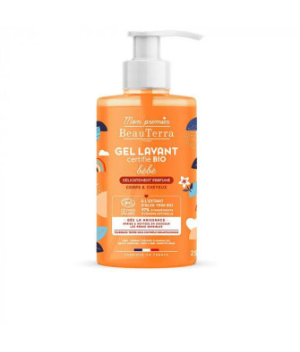 Gel de Douche Bio Bébé Beauterra - Parfum délicat 750ml