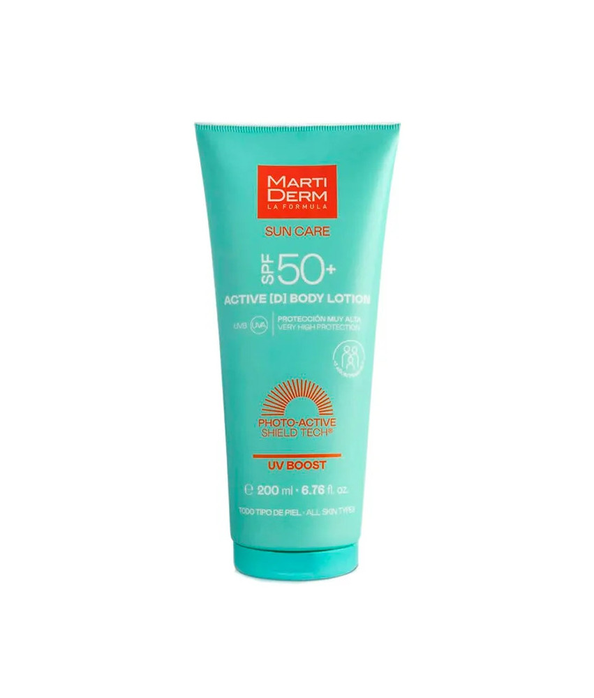 Protection solaire maximale pour le corps: Martiderm Actived D SPF50 200ml