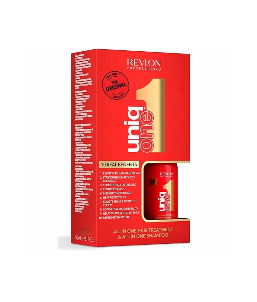 Revlon Uniq One 150ml + Shampoo 100ml - Duo de Soins Capillaires