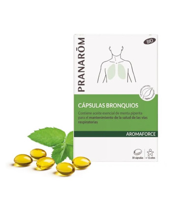 Soulagez vos bronches avec Pranarom Aromaforce Bio