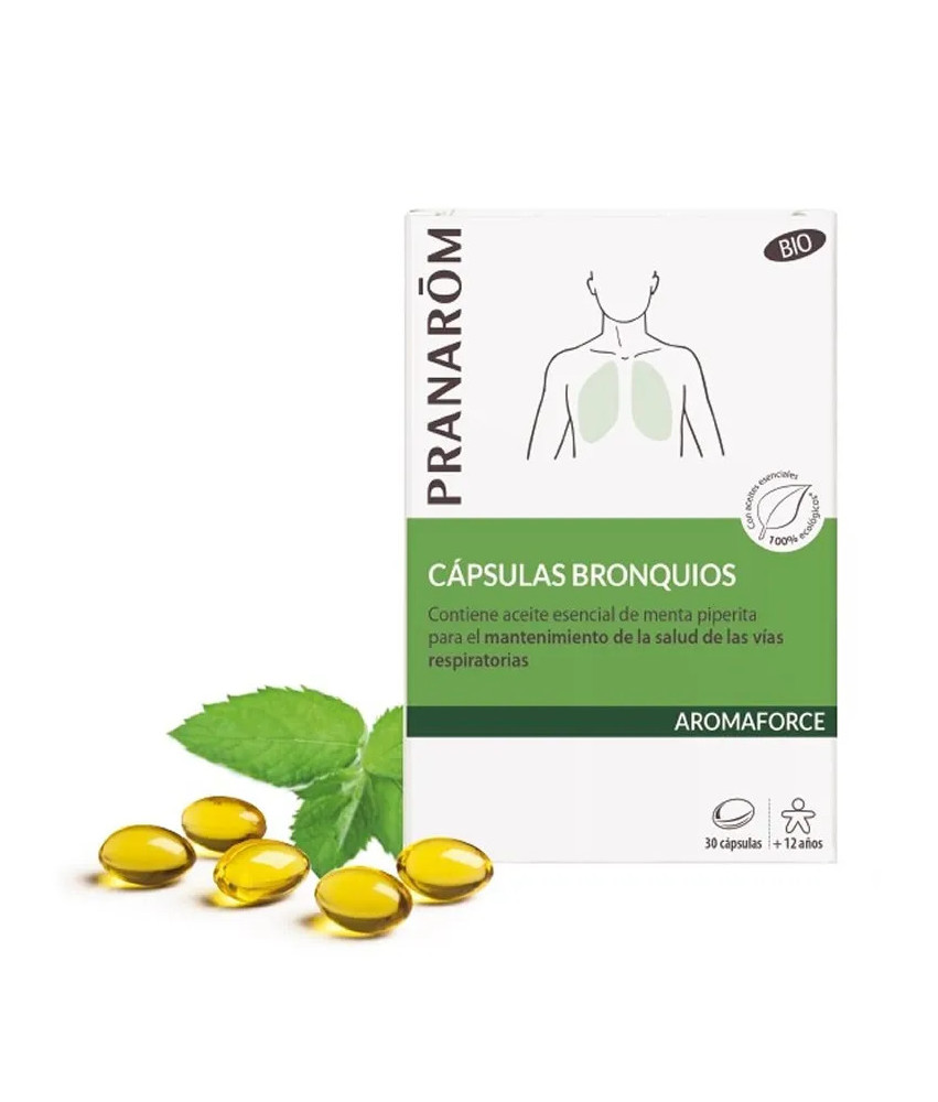 Soulagez vos bronches avec Pranarom Aromaforce Bio