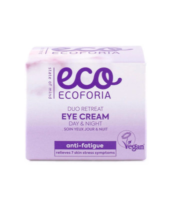 Crème Yeux Jour et Nuit Ecoforia Duo 50ml