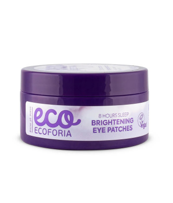 Patchs pour les yeux Ecoforia 8H Brightening 50ml - Réveillez votre regard!