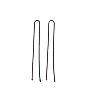 Boîte de 50 épingles noires Eurostil 50mm - Pour une coiffure parfaite