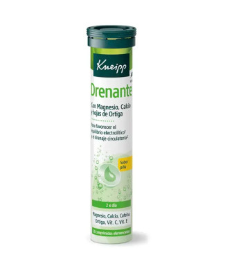 Comprimés effervescents ananas Kneipp Drenante - Nutrition naturelle