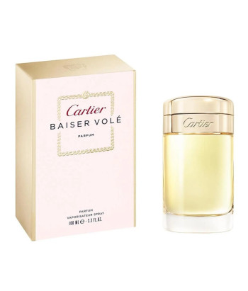 Sublimez-vous avec Cartier Baiser Volé, le parfum enivrante en format vaporisateur de 100ml. Un incontournable pour les amateurs