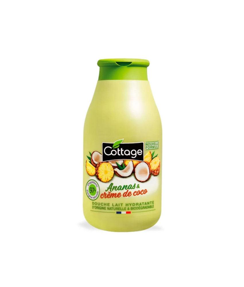 Gel Douche Cottage 250 Piña-Coco - Hydratation fruitée