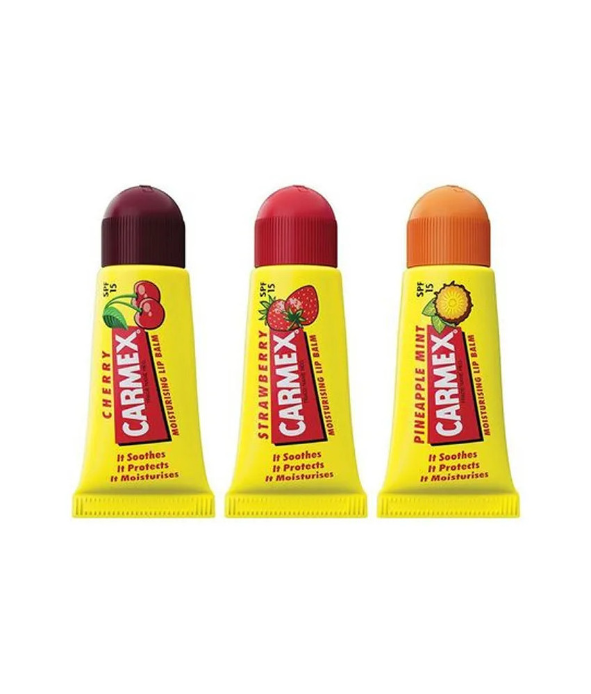 Trio de Mini Baumes à Lèvres Carmex Hydratants SPF15