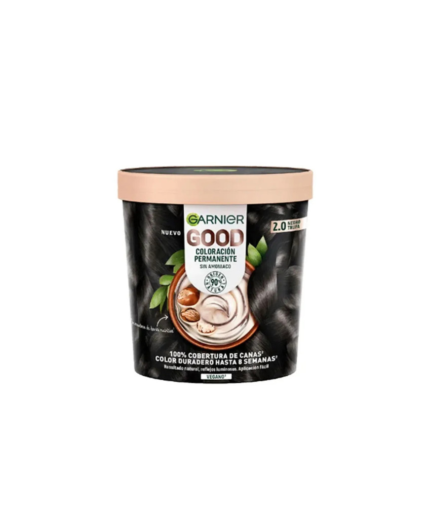 Coloration permanente Garnier Good 2,0 Noir Truffe - Couleur intense