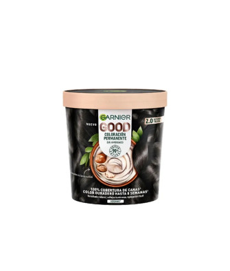 Coloration permanente Garnier Good 2,0 Noir Truffe - Couleur intense