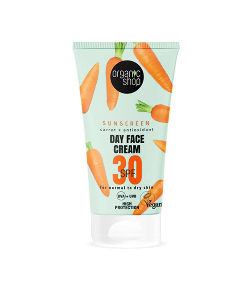 Crème de jour SPF30 Organic Shop Carotte 50ml