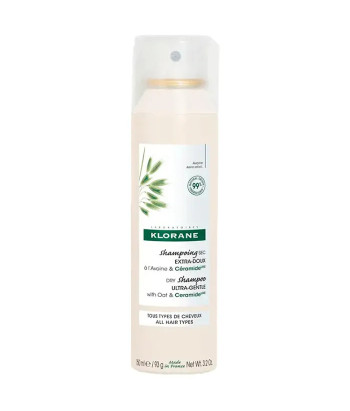 Shampoing sec Klorane au Lait d'Avoine - 150 ml