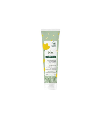 Klorane Crème de Change Bébé Bio 100 ml - Protection douce pour la peau