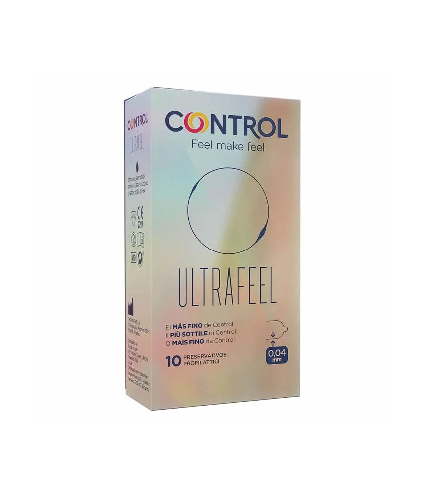 Contrôle et Sensation Ultra Intense - 10 Unités