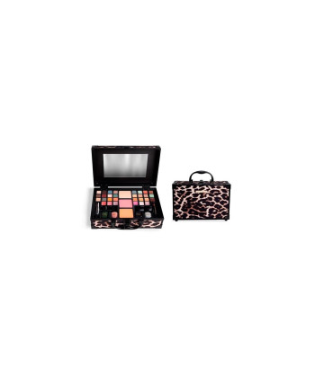 Kit complet de maquillage IDC Institute Magic Studio Wild Safari - Parfait pour des looks sauvages et audacieux!
