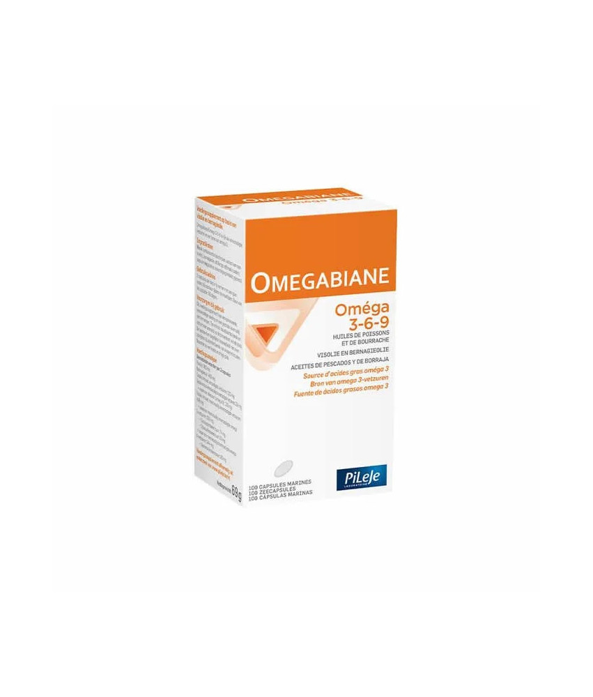 Omégabiane Omega-3-6-9: Boostez votre santé avec ces 100 capsules