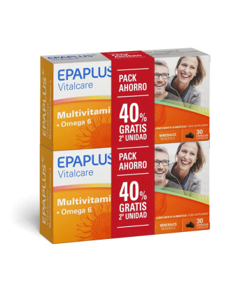 Énergie et Vitalité avec Epaplus Vital Multivitamines - Lot de 60 Capsules