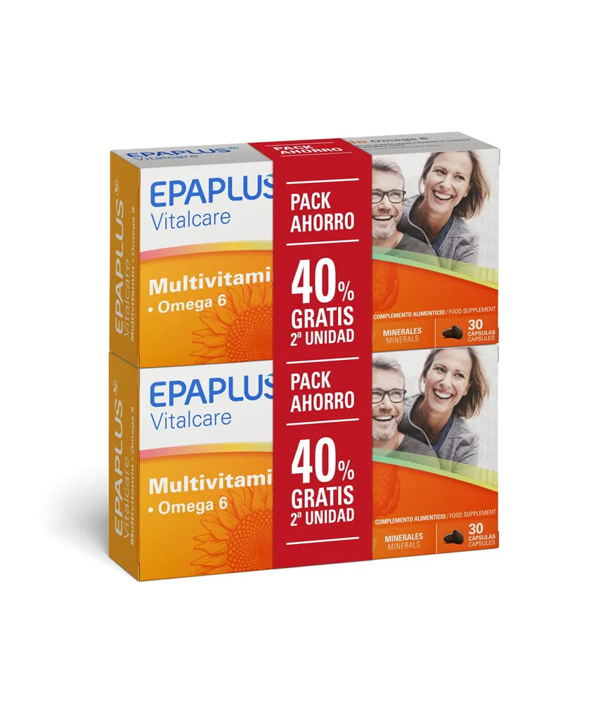 Énergie et Vitalité avec Epaplus Vital Multivitamines - Lot de 60 Capsules