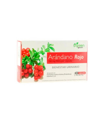 Renforcez votre système immunitaire avec B-Green Canneberge Probiotiques