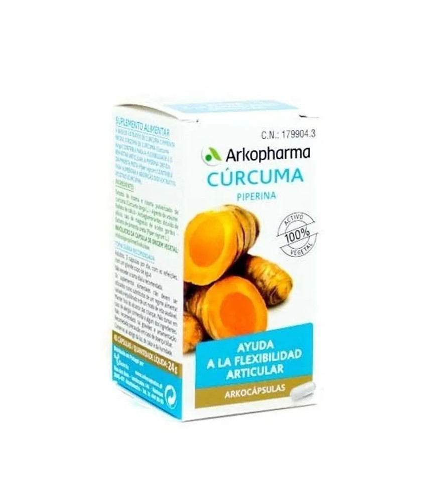 Arkopharma Curcuma Bio 40 Capsules: Bien-être naturel au quotidien