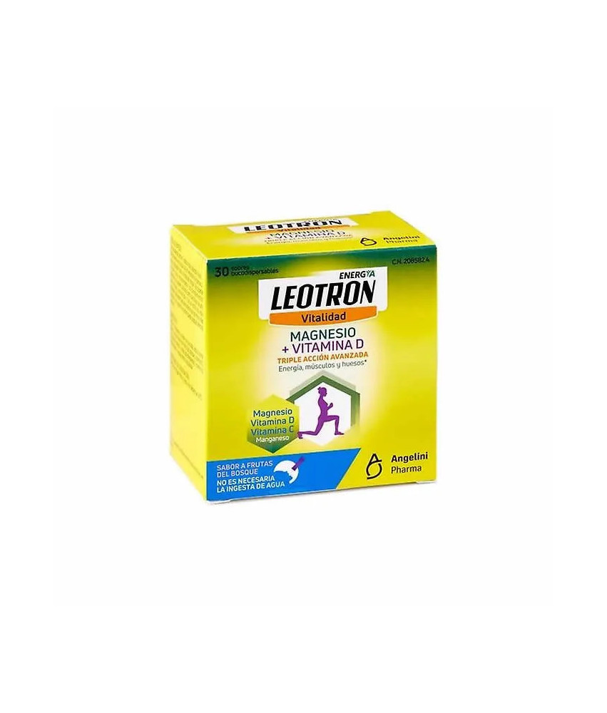 Booster d'énergie: Leotron Magnésium+Vitamine D