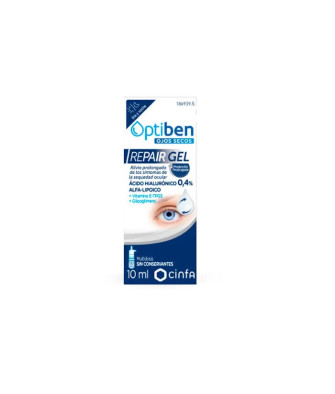 Gel Réparateur Optiben 10ml: Régénérez vos yeux