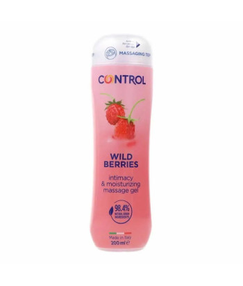 Gel de massage aux baies sauvages Control 200ml