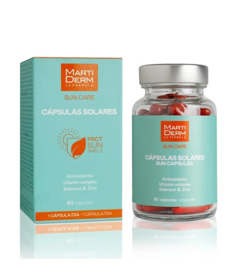 Protection solaire en capsules : Martiderm Sun Care Gélules 60U
