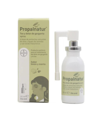 Propalnatur Spray Toux & Mal de Gorge Citron Menthe 20ml