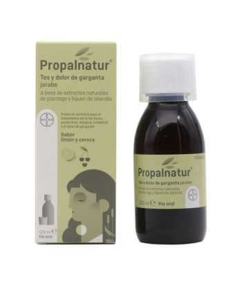 Sirop Toux & Mal de Gorge Citron et Cerise 120ml - Soulagement instantané