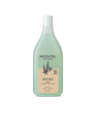 Shampooing Sensible Cheveux Délicats 400 ml - Mussvital Botanics