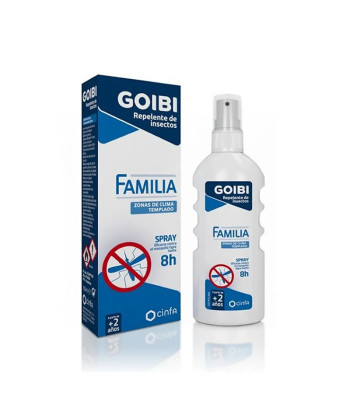 Protégez votre famille des insectes avec Goibi Famille Répulsif Spray 200ml