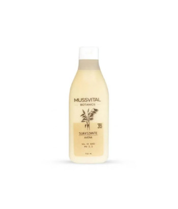Gel à l'avoine Mussvital Botanics 750ml pour une peau soyeuse