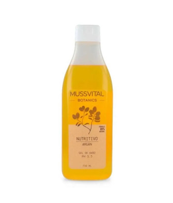 Gel de bain à l'argan Mussvital Botanics 750ml