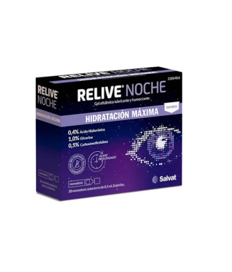 Booster votre sommeil avec Salvat Relive Night 20 Dose Unique