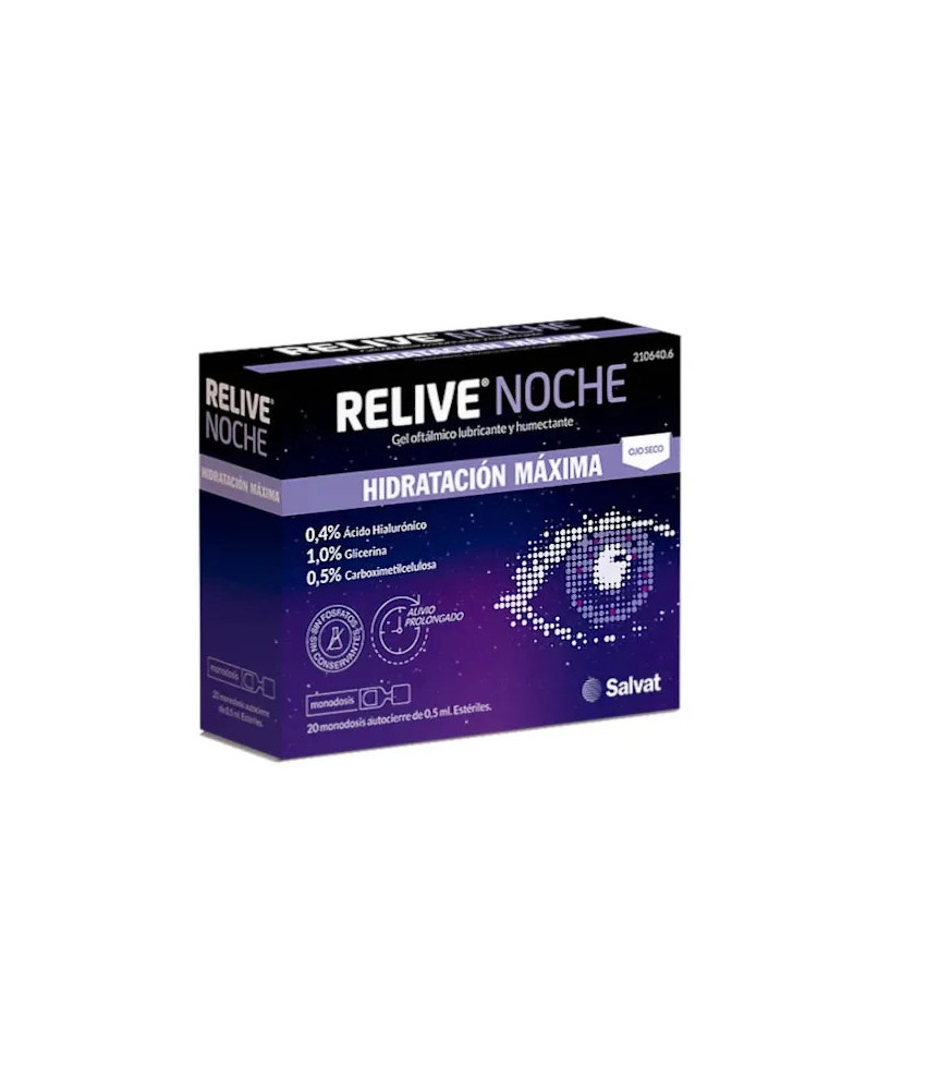 Booster votre sommeil avec Salvat Relive Night 20 Dose Unique
